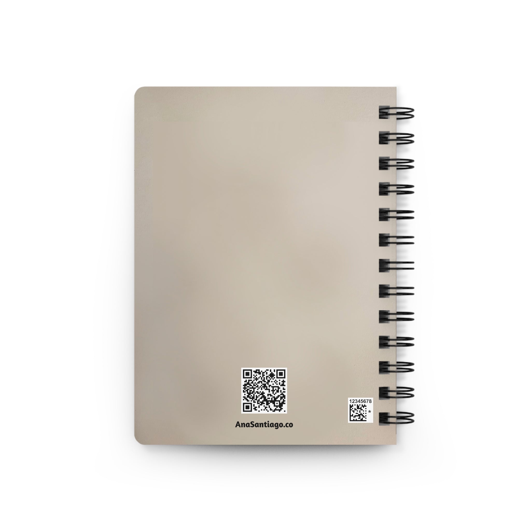 Winter Bouquet Spiral Bound Journal