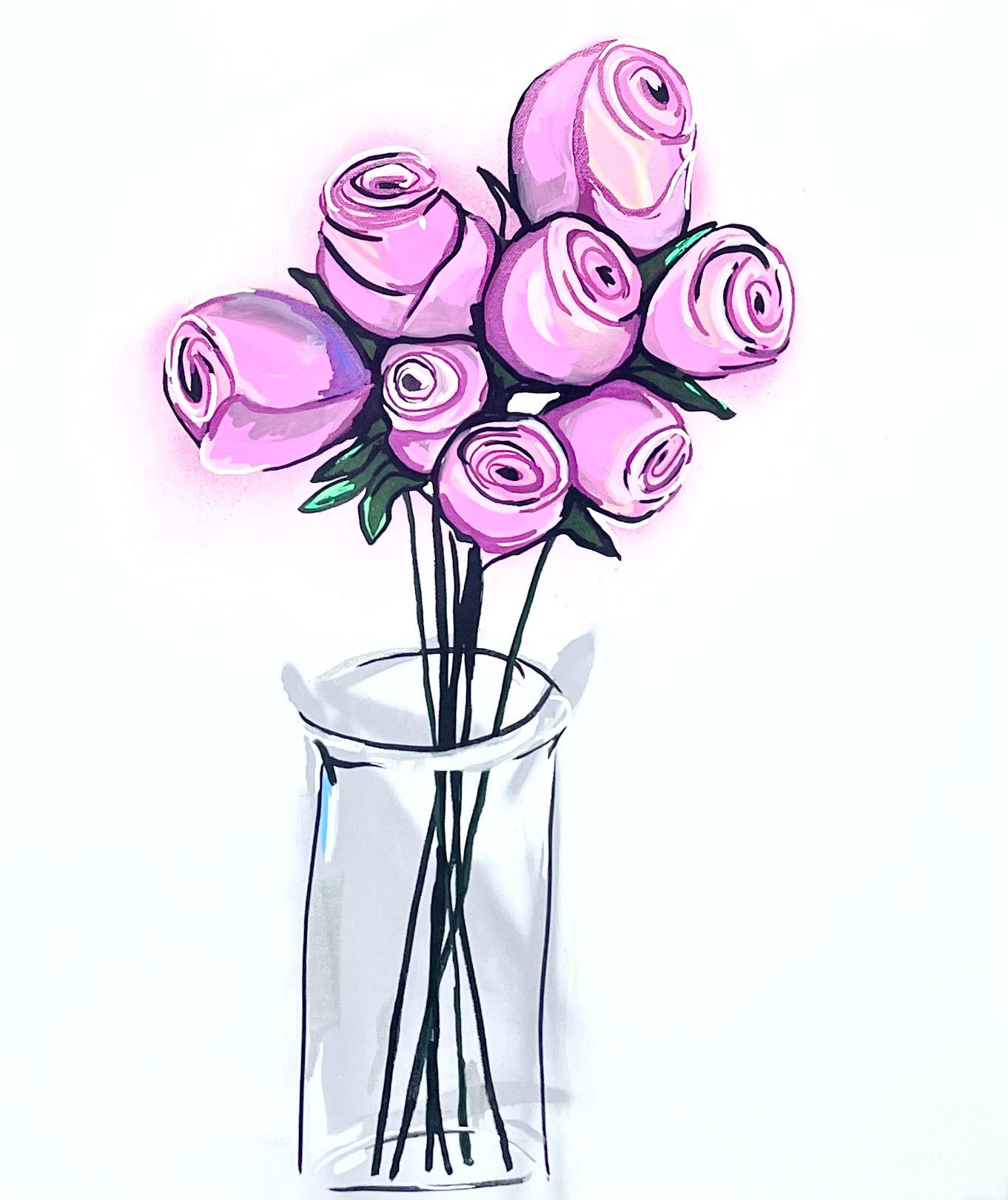 8 Roses