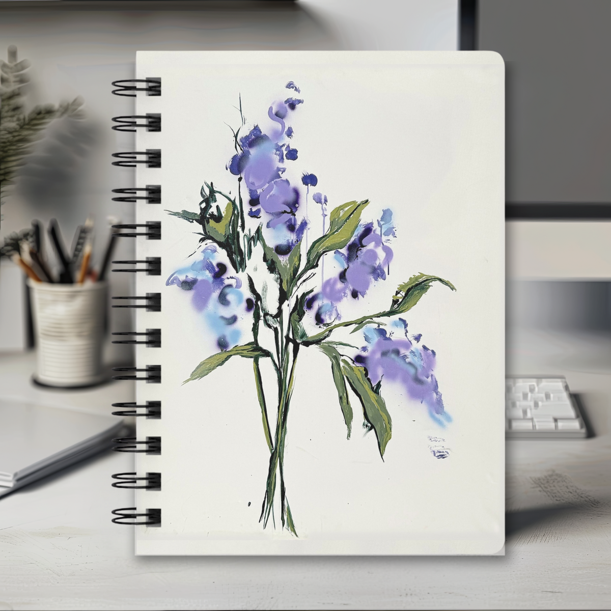 Lilac - Spiral Bound Journal