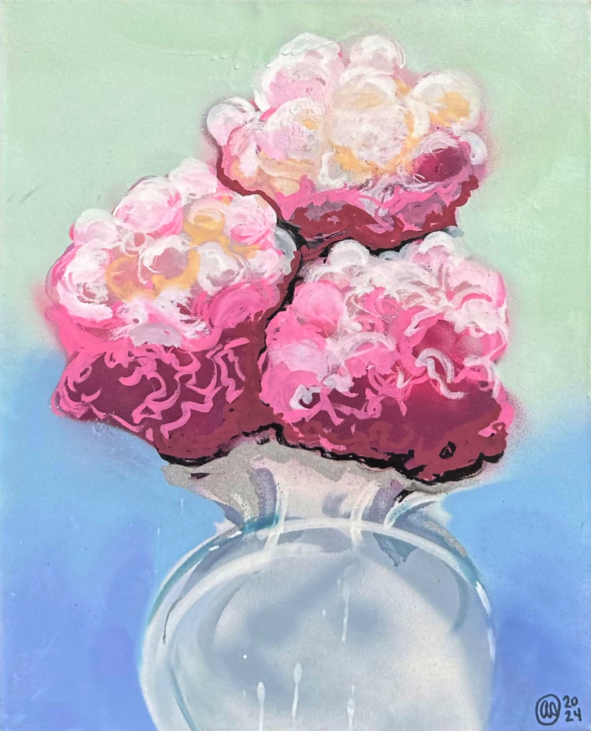 Potted Hydrangeas