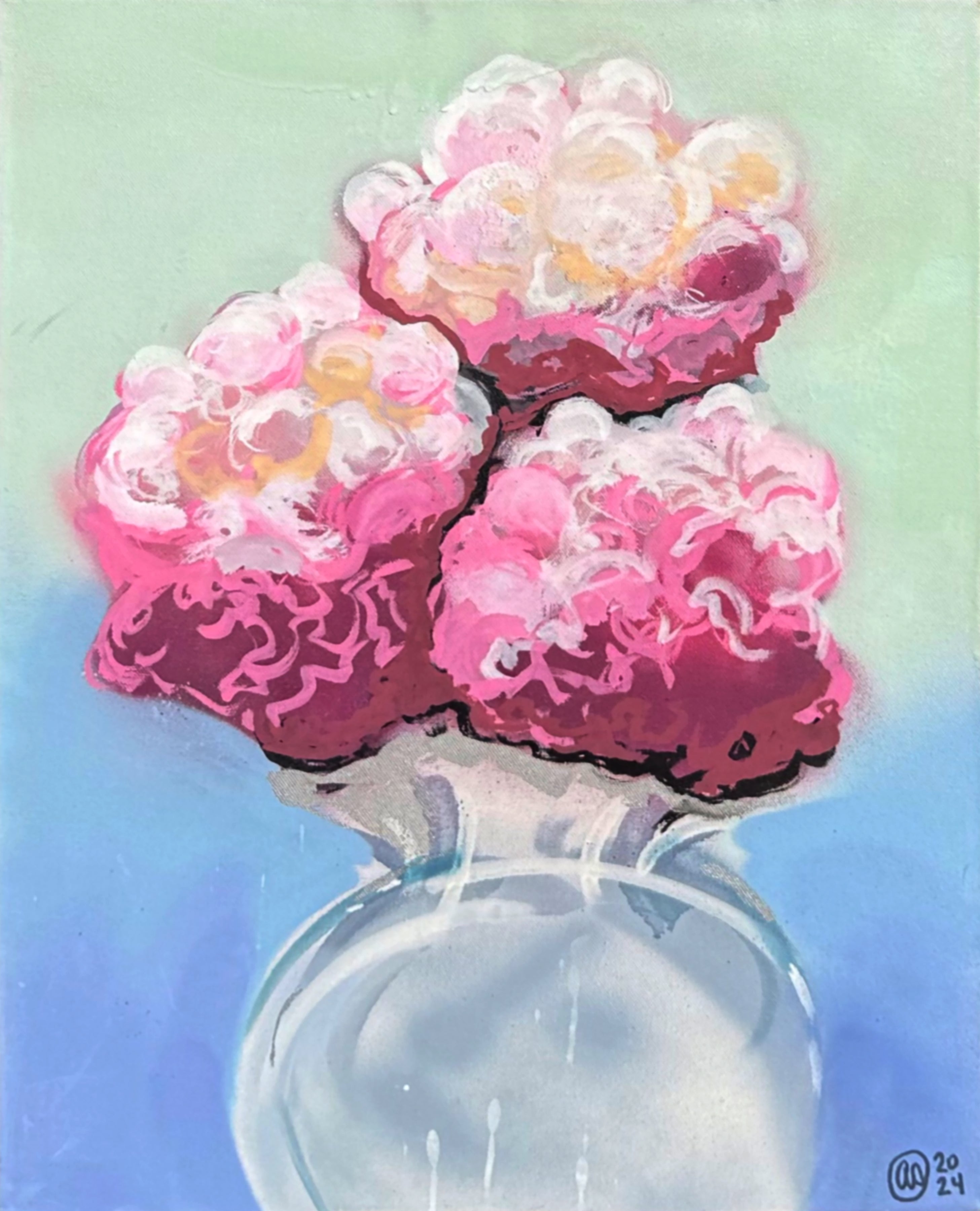 Potted Hydrangeas