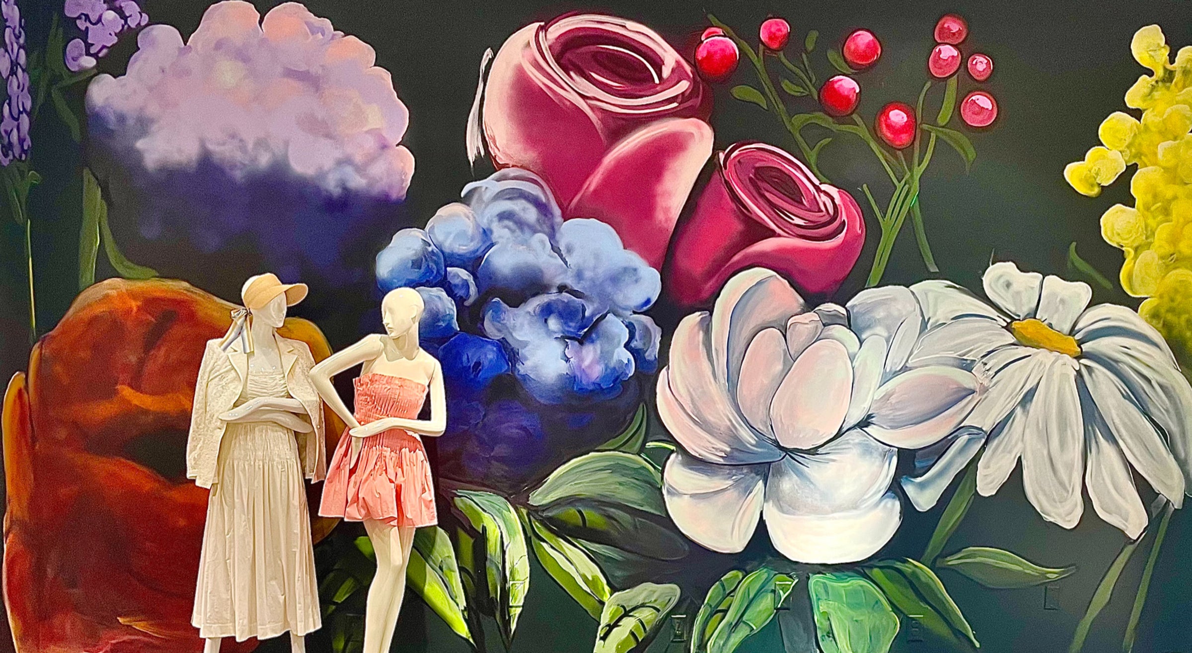 Site-specific mural